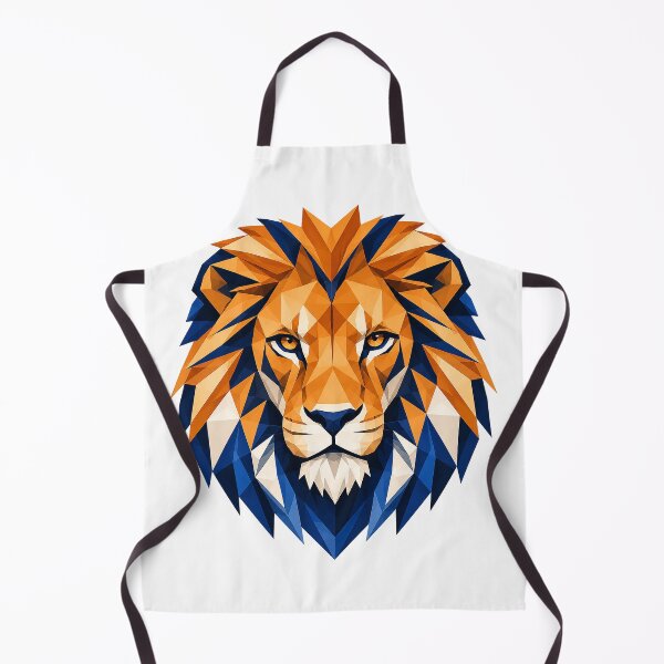 Item preview, Geometric Lion Face designed and sold by Wild Studio Designs.