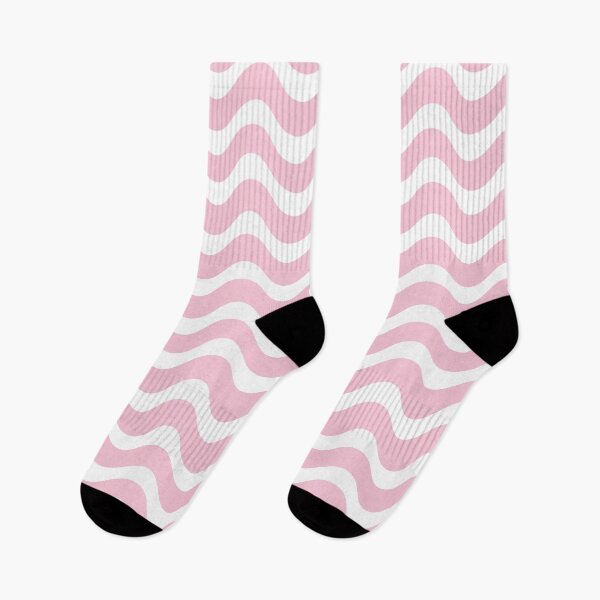 Item preview, Pink wave pattern  designed and sold by Pattern Petals.