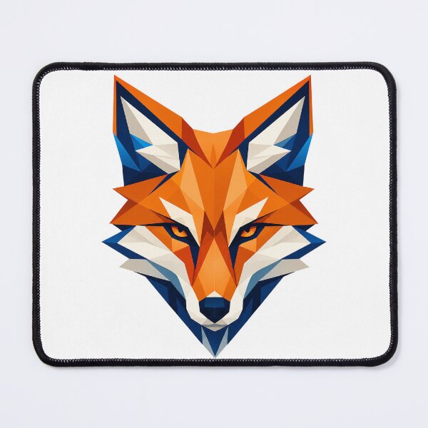 Item preview, Geometric Fox Face designed and sold by Wild Studio Designs.