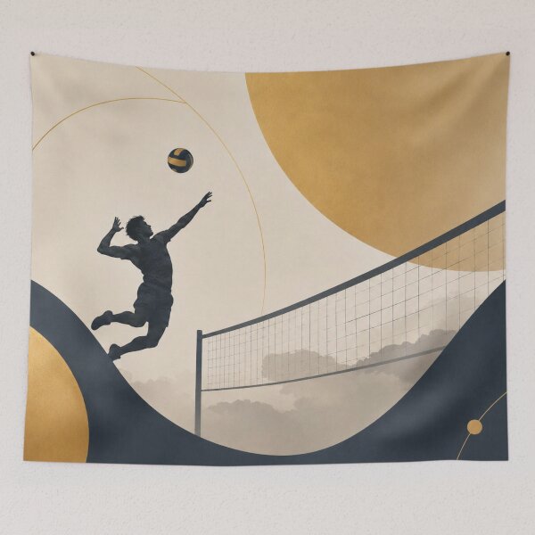 Item preview, Volleyball Essence - man - 01 designed and sold by AcornAndPebble.