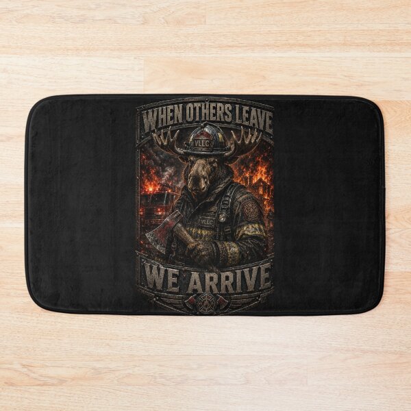 Item preview, ?? WHEN OTHERS LEAVE WE ARRIVE | Moose Firefighter Shirt | Fire Rescue Graphic | Firefighter Gift | VLLC Premium Design designed and sold by VICTORY LIBERTY .