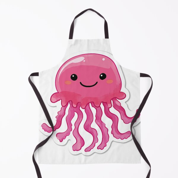 Item preview, Pink Jellyfish Cute Kawaii Ocean designed and sold by StickerMan17.