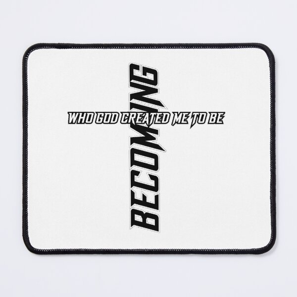 Item preview, Becoming Who God Created Me To Be Christian Cross Design designed and sold by Bezuiden.