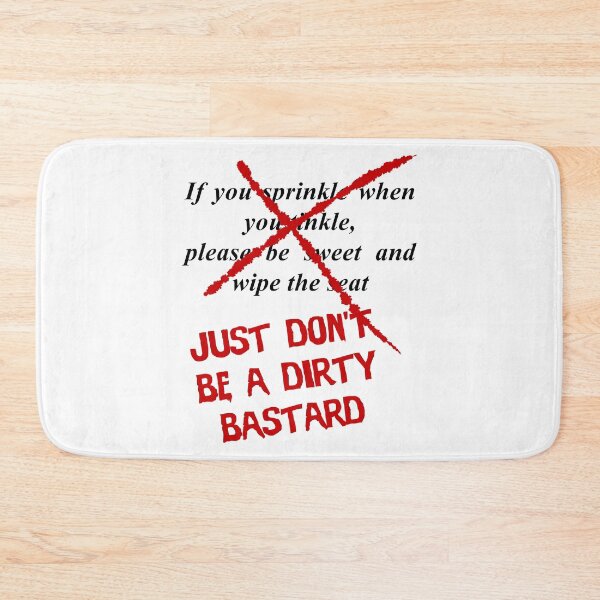 Item preview, If You Sprinkle When You Tinkle designed and sold by BlackThistleArt.