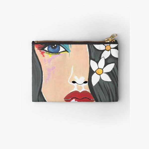 Item preview, Beautiful Woman With Tropical Flowers In Her Hair designed and sold by Sartoris Art.
