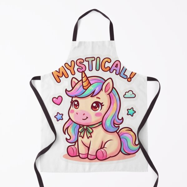 Item preview, Mystical Cute Unicorn Kawaii Cartoon | Rainbow Fantasy Magic Sticker designed and sold by ExploreAura Studio.
