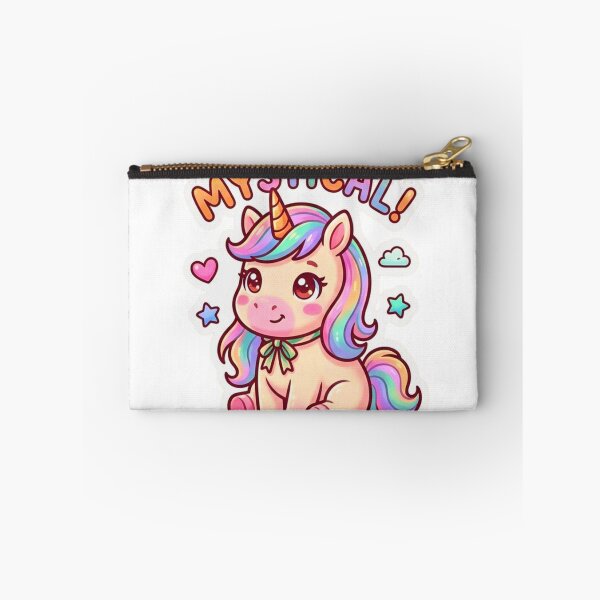 Item preview, Mystical Cute Unicorn Kawaii Cartoon | Rainbow Fantasy Magic Sticker designed and sold by ExploreAura Studio.