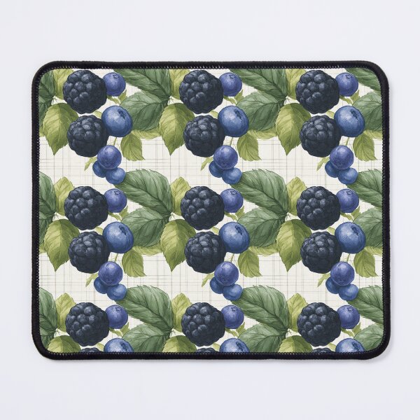 Item preview, Rustic Orchard Study: Large-Scale Blackberry & Blueberry Print designed and sold by TJ Art and Camera.