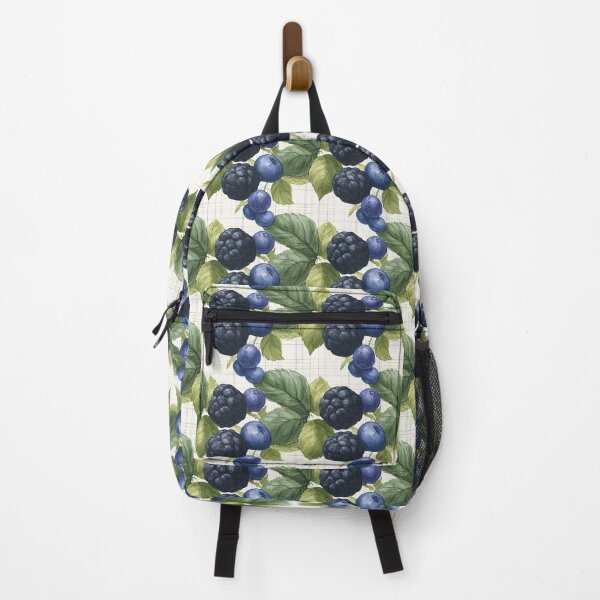 Item preview, Rustic Orchard Study: Large-Scale Blackberry & Blueberry Print designed and sold by TJ Art and Camera.