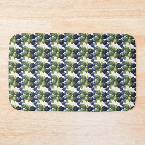 Item preview, Rustic Orchard Study: Large-Scale Blackberry & Blueberry Print designed and sold by TJ Art and Camera.