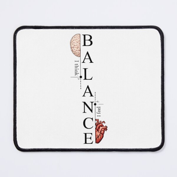 Item preview, Balance Between Mind and Heart. designed and sold by OskarTrendz.