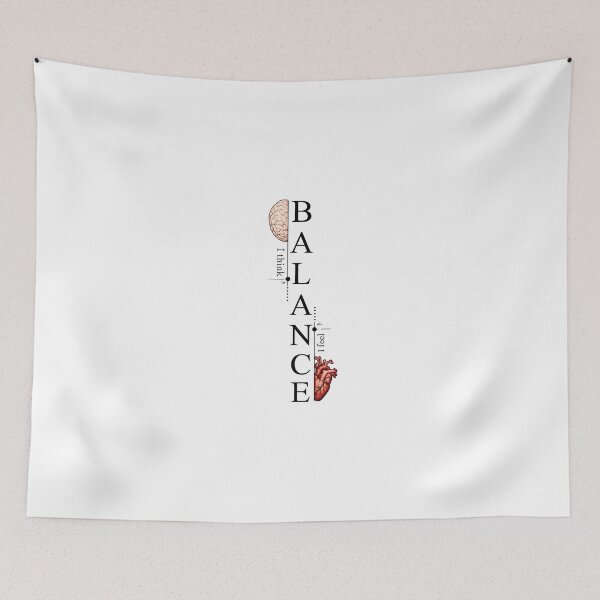 Item preview, Balance Between Mind and Heart. designed and sold by OskarTrendz.