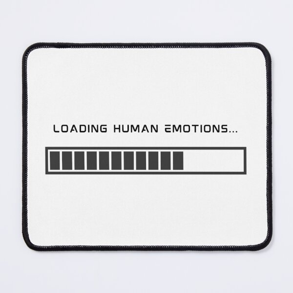 Item preview, Loading Human Emotions | Minimalist Tech Progress Bar Design designed and sold by Skaldcraft.