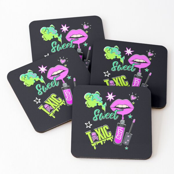 Item preview, Sweet but Toxic Dripping Lips Y2K Aesthetic Graphic Tee designed and sold by Aimetoi.