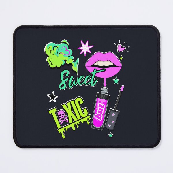 Item preview, Sweet but Toxic Dripping Lips Y2K Aesthetic Graphic Tee designed and sold by Aimetoi.