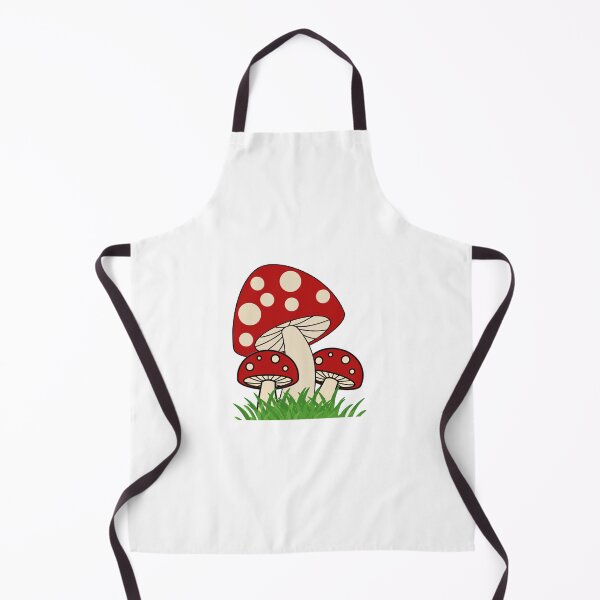 Item preview, Red Mushroom Toadstool Illustration Art designed and sold by NUSUSDREAM.
