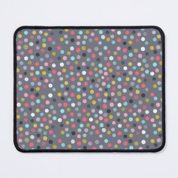 Item preview, Midmod Woven Texture Polka Dots designed and sold by Christine Philbrick.