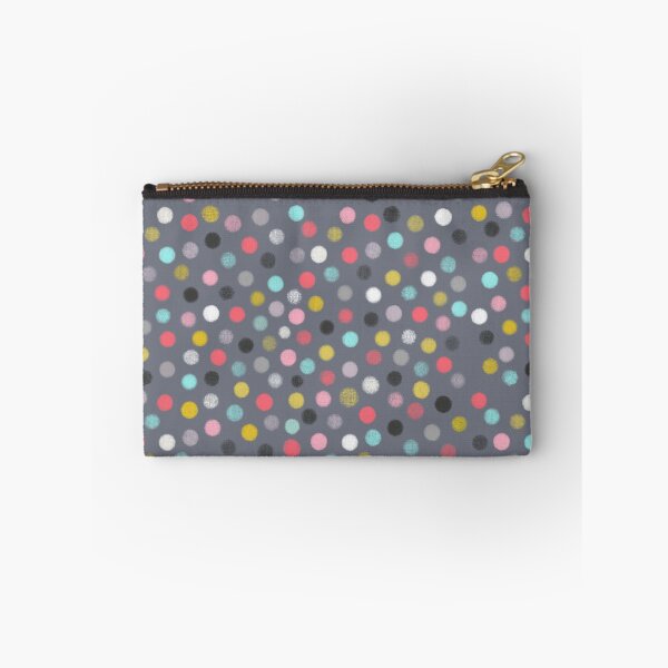 Item preview, Midmod Woven Texture Polka Dots designed and sold by Christine Philbrick.