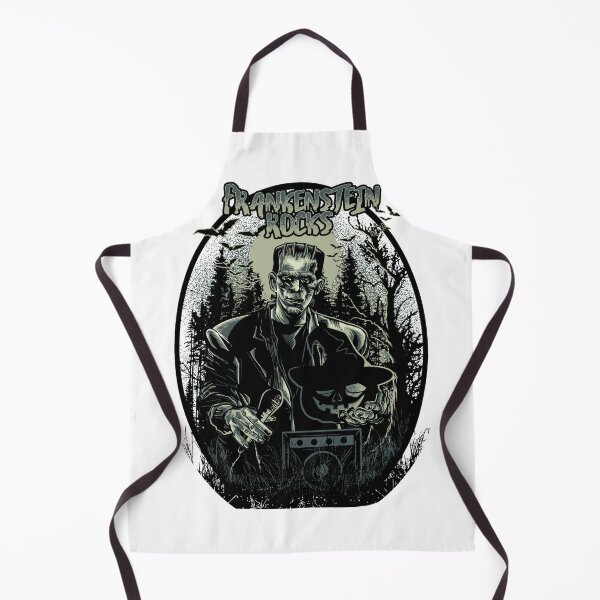 Item preview, Frankenstein Rocks Vintage Halloween Monster designed and sold by StickerAndLove.