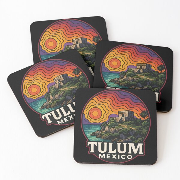 Artikelvorschau, Tulum, Mexiko – Maya-Ruinen – Trippy Travel entworfen und verkauft von TomFrontierArt.
