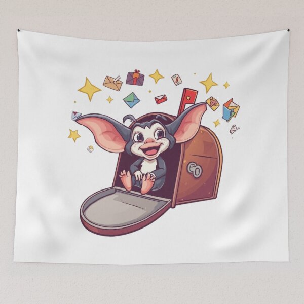 Item preview, Mail Gremlin Sticker | Cute Mailbox Monster Kawaii Mascot Design designed and sold by Stylestickers55.