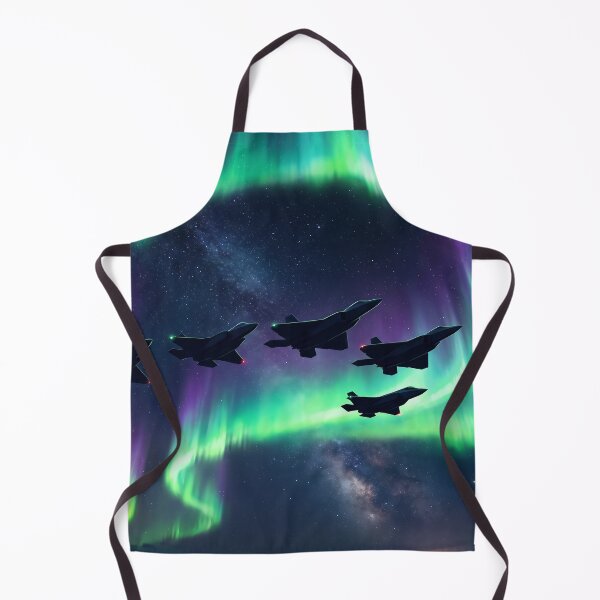 Item preview, Fighter Jets Northern Lights Aurora designed and sold by Design-Illusi0n.