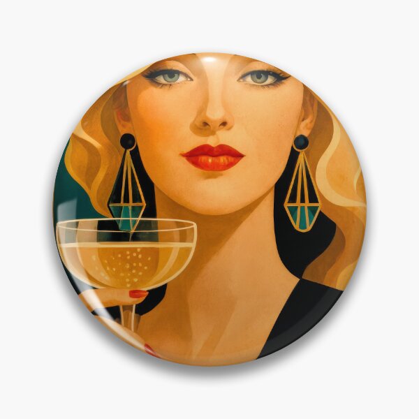 Item preview, Wall Art - Postcard - Deco Glamour Toast designed and sold by ForeverPrintsOK.