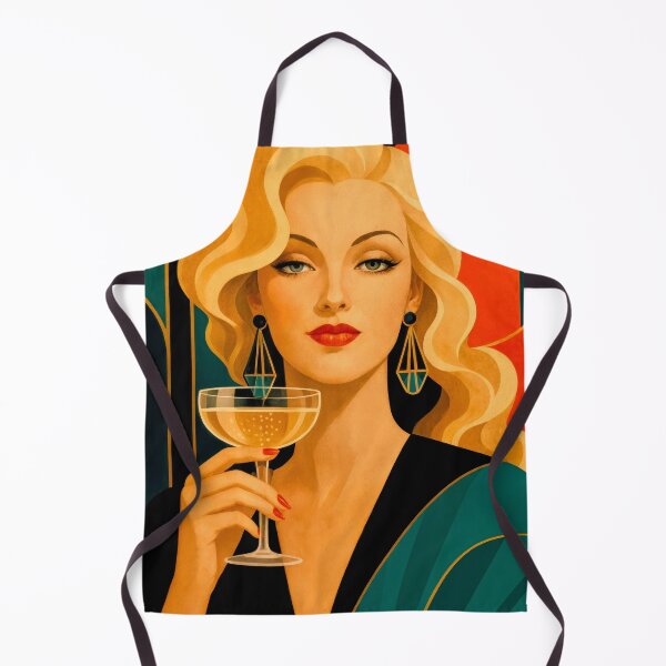 Item preview, Wall Art - Postcard - Deco Glamour Toast designed and sold by ForeverPrintsOK.