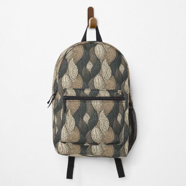Item preview, Woven Foliage Haven: Textured Knit Leaf Seamless Print designed and sold by TJ Art and Camera.