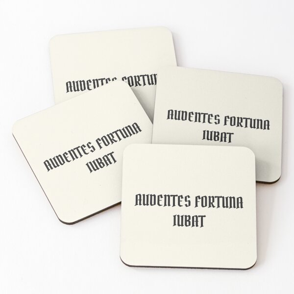 Item preview, Audentes Fortuna Iuvat | Fortune Favors the Brave | Classic Latin Quote designed and sold by semenol.