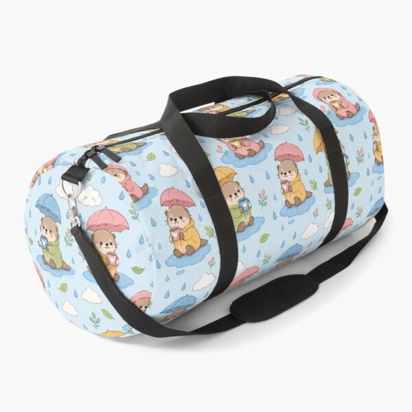 Item preview, cute otter pattern designed and sold by Soft Berry Studio.
