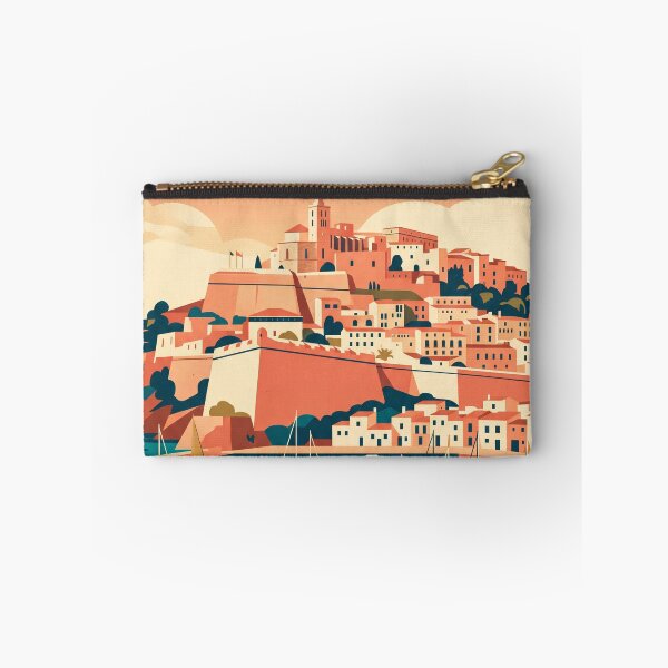 Artikelvorschau, Vintage-Reiseposter Ibiza-Stadt, Spanien entworfen und verkauft von Bomax121.