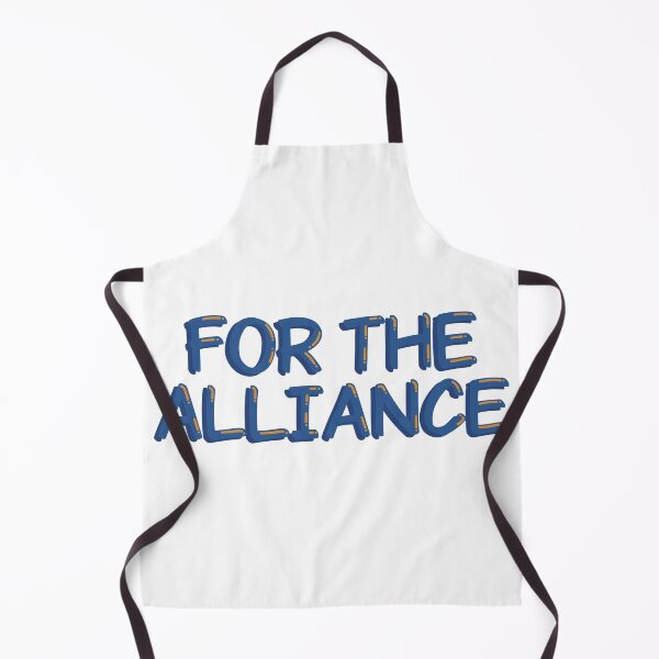 Item preview, For The Alliance Gaming Quote Typography Art Decal designed and sold by alexmaushaus.