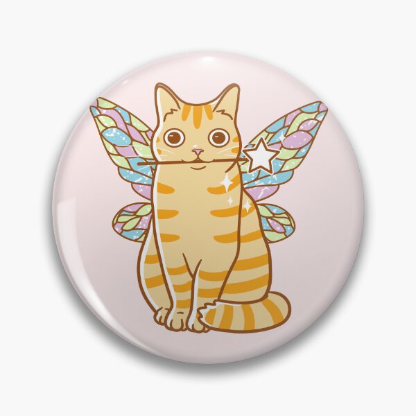 Item preview, Orange Cat Fairy designed and sold by Wlaurence.