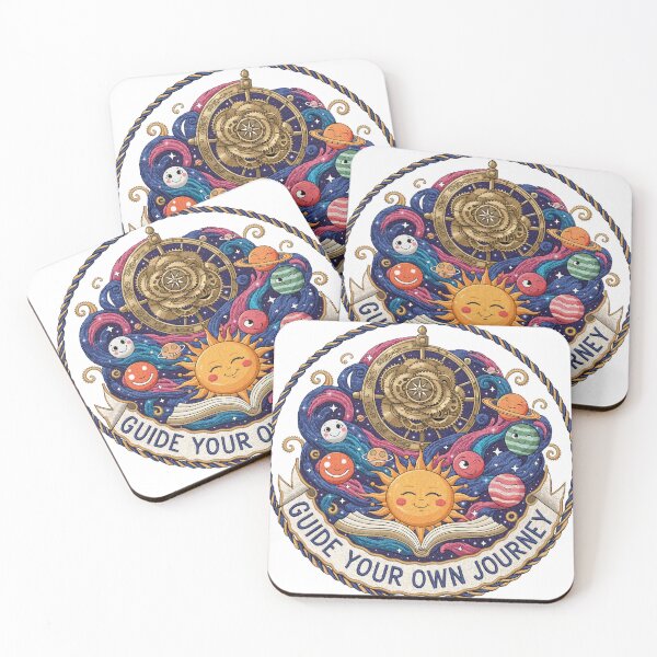 Item preview, Cartoon Cosmic Mechanics Emblem Astrolabe Crest designed and sold by MosgYga.