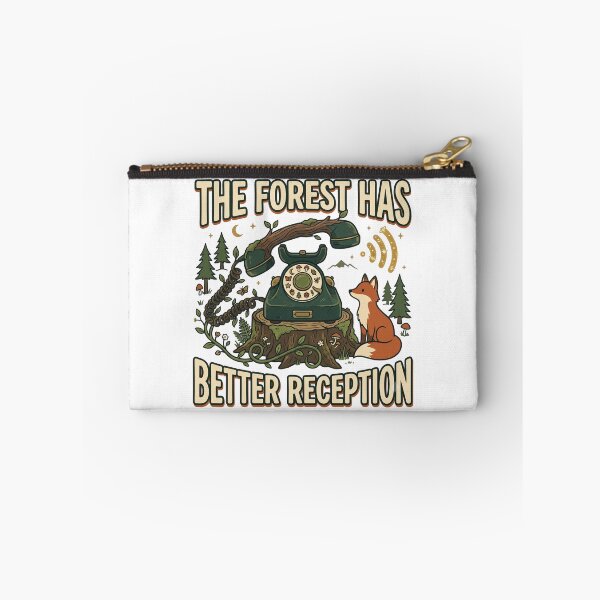 Item preview, Forest Has Better Reception Retro Telephone designed and sold by WonderLayer.