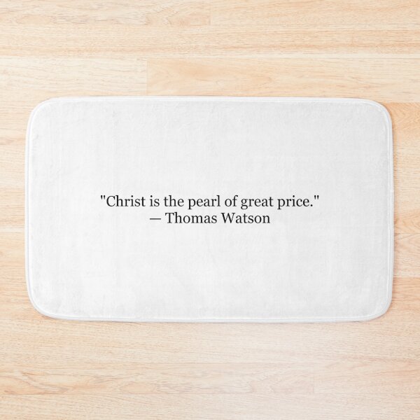 Item preview, Christ Is the Pearl of Great Price | Thomas Watson Quote Print | Christian Literary Wall Art designed and sold by The Prose Atelier.