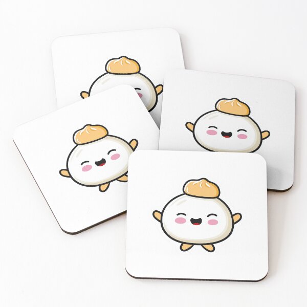 Item preview, Cute Bao Bun Kawaii Dumpling Foodie designed and sold by StickerMan17.