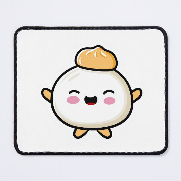 Item preview, Cute Bao Bun Kawaii Dumpling Foodie designed and sold by StickerMan17.