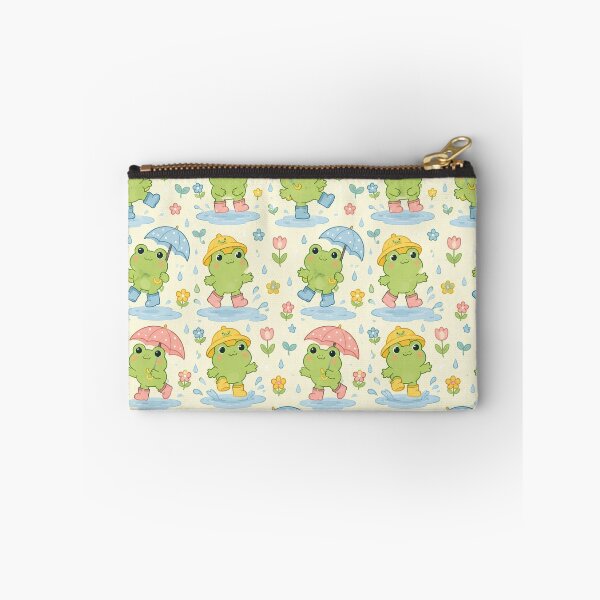 Item preview, Cute Frog Spring Rain Boots Pattern | Cozy Kawaii Rainy Day designed and sold by Soft Berry Studio.