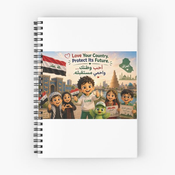 Item preview, Lumi Loves Iraq – Every Child Protects the Future designed and sold by LumivaraGallery.