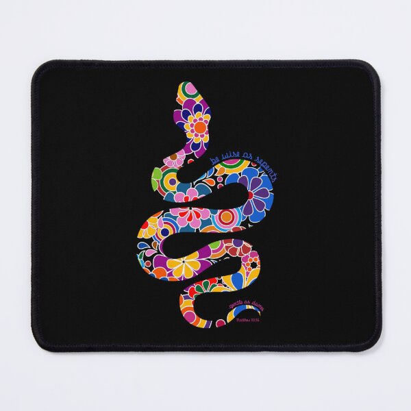 Item preview, Wise as Serpents Floral Bible Verse Art designed and sold by Alondra.