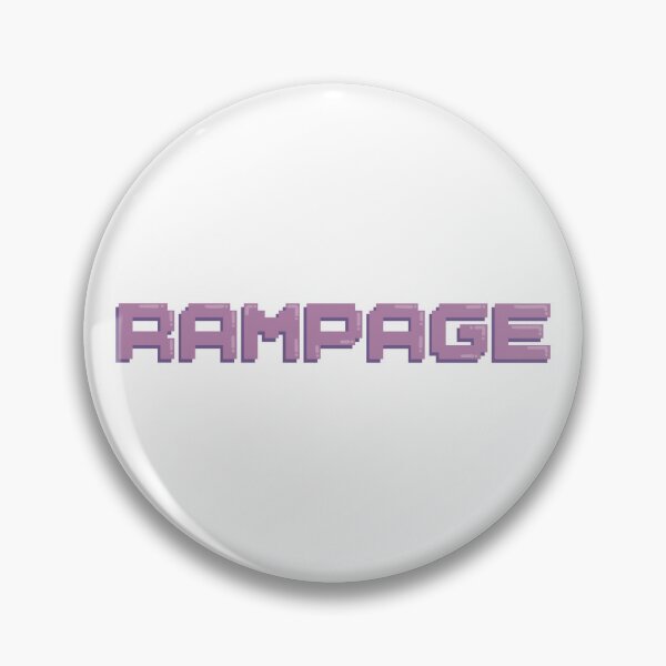 Item preview, Rampage Gaming Quote Pixel Art Decal designed and sold by alexmaushaus.