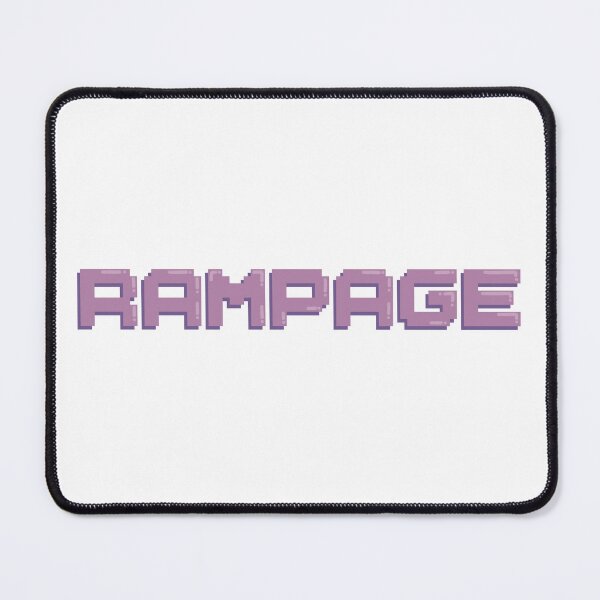 Item preview, Rampage Gaming Quote Pixel Art Decal designed and sold by alexmaushaus.