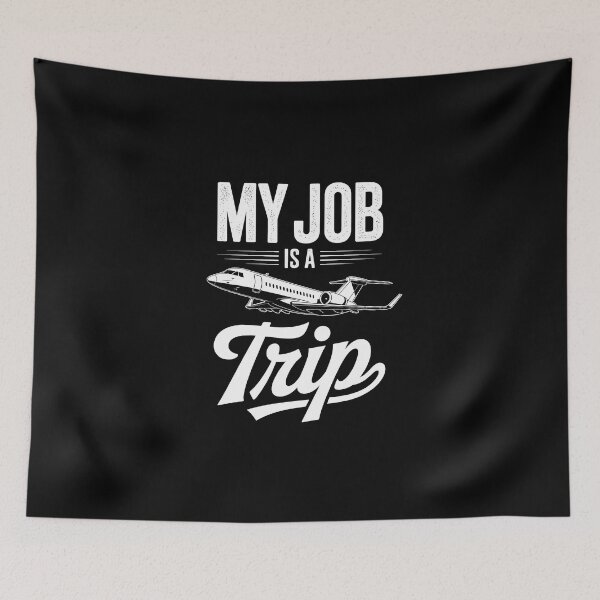 Item preview, MY JOB IS A TRIP designed and sold by jkrphoto.