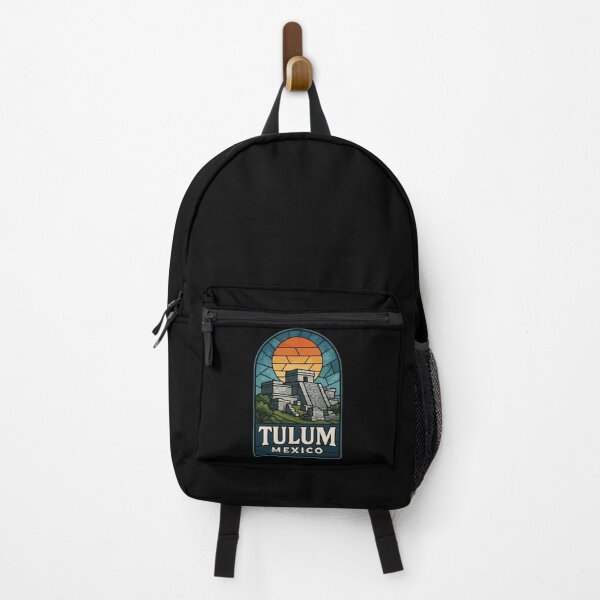 Item preview, Tulum Mexico Mayan Ruins Stained Glass Art designed and sold by TomFrontierArt.