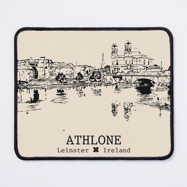 Item preview, Athlone IRL - Vintage Ink Cityscape designed and sold by Lakeric.