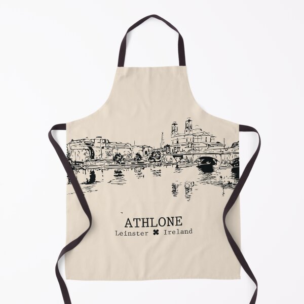 Item preview, Athlone IRL - Vintage Ink Cityscape designed and sold by Lakeric.