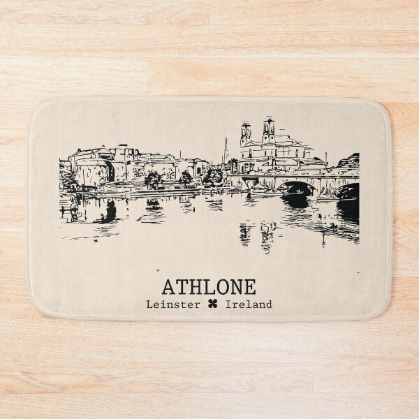 Item preview, Athlone IRL - Vintage Ink Cityscape designed and sold by Lakeric.