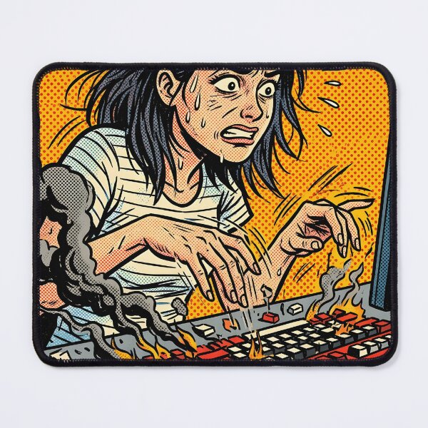 Item preview, Speed Is A Sin Fast Paced Work Comic Poster designed and sold by DuckOddity.